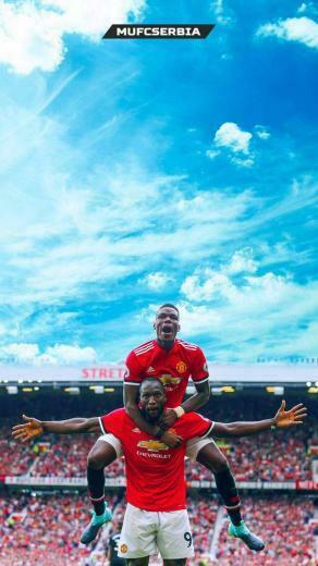 Pogba And Lukaku Man Utd Wallpaper iPhone U N I T E D