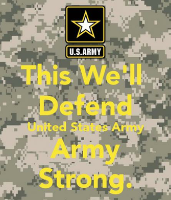 This We Ll Defend United States Army Strong Keep Calm And