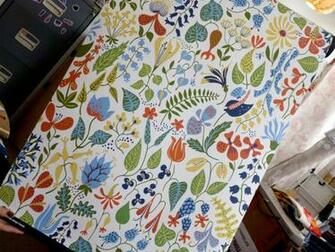 Esdesign Wallpaper Wednesday Scandinavian Floral For Borastapeter