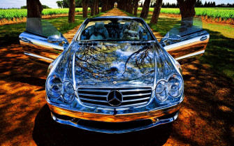 Mercedes Benz C200 Wallpaper Car