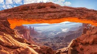 HD Wallpaper Natural Arch Mesa Canyonlands National Park