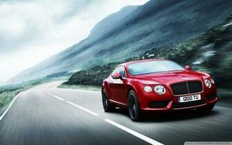Red Bentley Continental 4k HD Desktop Wallpaper For