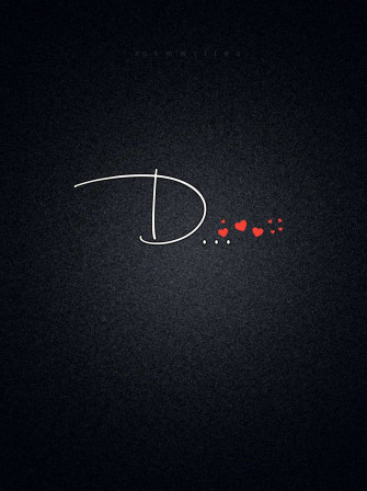 Letter D Background Wallpaper