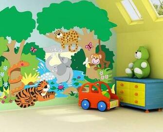 And Room Designs Children S Wall Murals Kids Nursery