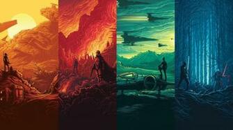 Imax Star Wars Posters Dual 4k Monitors HD Wallpaper Collection