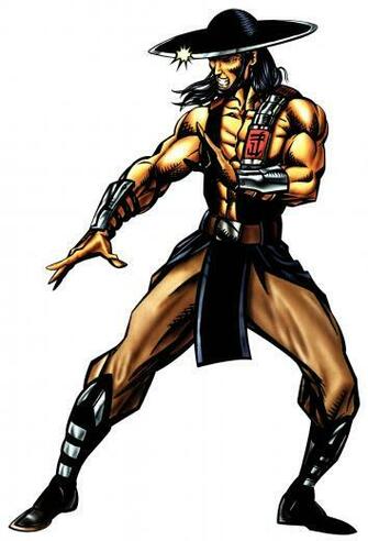 Mortal Kombat Kung Lao On White Wallpaper