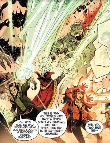 Doctor Strange Updates On In Comic