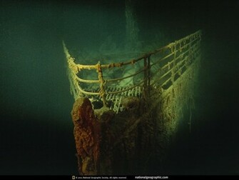 Sunk Titanic Ship HD Wallpaper The Database