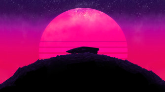 Lancia Stratos Sunset R Outrun