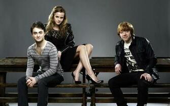 Daniel Radcliffe Emma Watson And Rupert Grint 4k HD Desktop