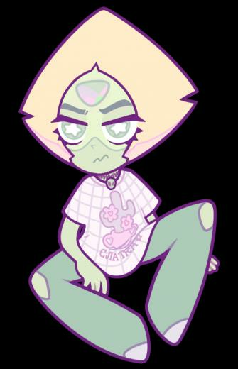 Steven Universe Peridot By Nekozneko