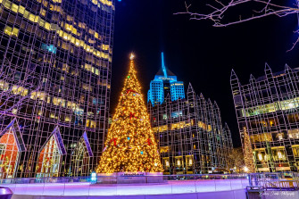 Great Christmas Tree Displays In Pittsburgh Wallpaper