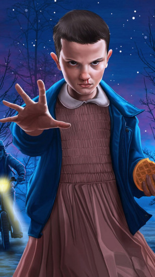 Wallpaper Eleven Onze Stranger Things Millie Bobby Brown