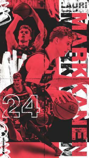 Lauri Markkanen Wallpaper I Made Using Custom Textures That