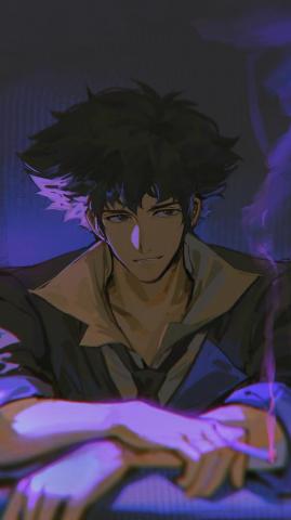 Spike Cowboy Bebop 4k Phone iPhone Wallpaper 3010c