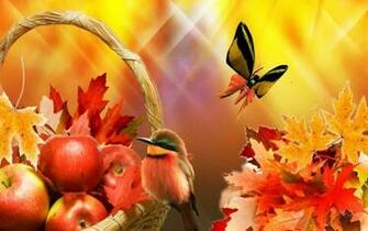 HD Apple Harvest Time Wallpaper