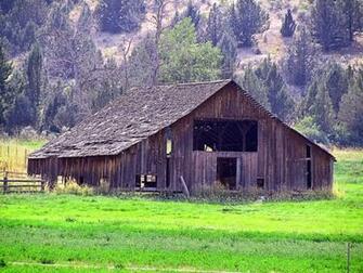 Old Barns In Fall This Barn