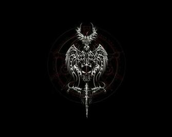 Scary Skulls Wallpaper Dark Crest Skull