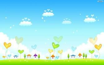 Happy Love Land Wallpaper