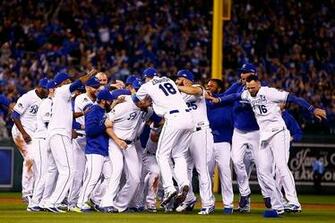 Mlb Playoffs Results Kansas City Royals Advance To World Series
