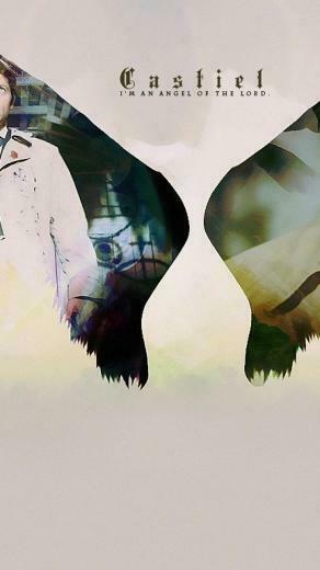 Angels Supernatural Castiel Tv Series Wallpaper