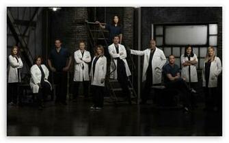 Greys Anatomy Tv Show Cast HD Wallpaper For Wide Widescreen Wga