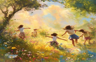 Barefoot Kids Wallpaper