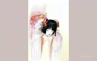 Yoshitaka Amano Wallpaper Paintings Desktop Art Background