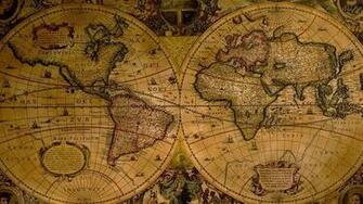 Old Map Wallpaper HD Desktopinhq Net