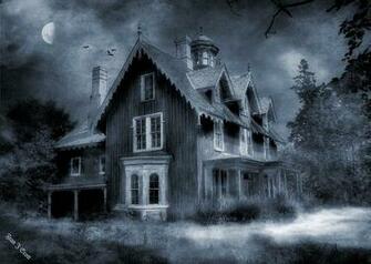 Fran J Scott Gothic House Wallpaper