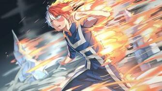 My Hero Academia Shoto Todoroki UHD 4k Wallpaper