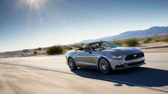 HD Car Desktop Wallpaper Ford Mustang Convertible