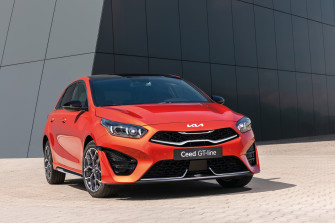 Orange Kia Ceed Gt Line