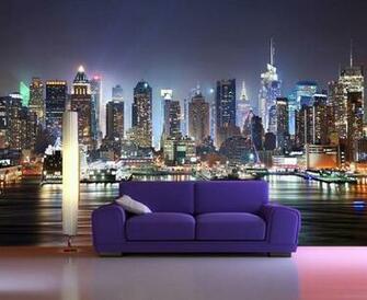 New York Skyline Manhattan Wall Mural Wallpaper Decor Photo