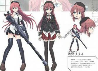 Trinity Seven Anime Cast Visual Character Designs Promotional