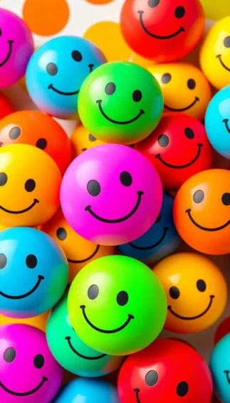 Smile Ball Wallpaper