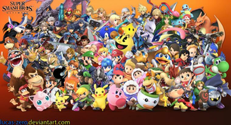 Super Smash Bros Ultimate Wallpaper By Lucas Zero On