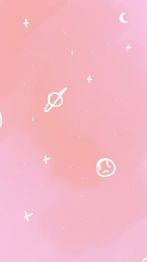Outer Spacey Dat Good Shit iPhone Wallpaper Pastel