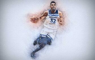 Wallpaper Karl Anthony Towns 4k Artwork Basketball