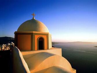 Fira Santorini Wallpaper Greece World In Jpg Format For
