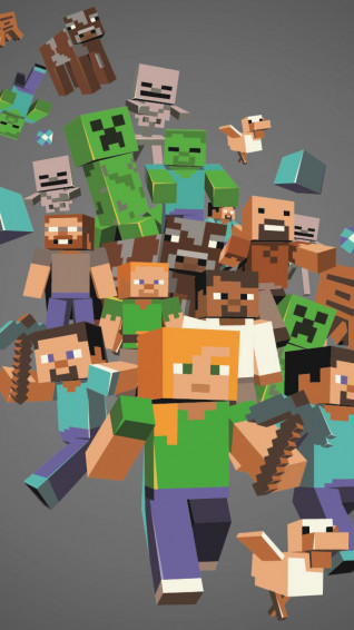 Minecraft Steve Wallpaper On