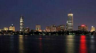 Boston Skyline Wallpaper