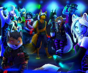 Furry Rave By Neko Maya