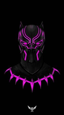Black Panther Purple Wallpaper By Supungraphics C1