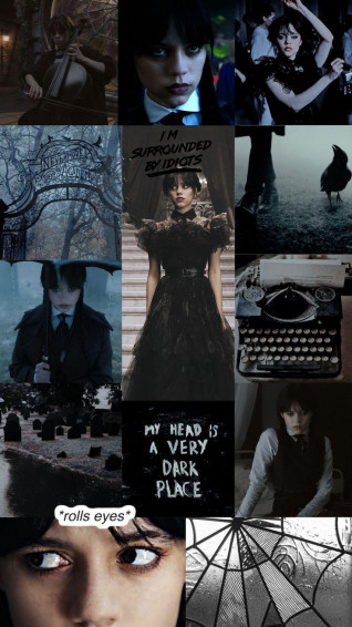 Wednesday Addams Wallpaper