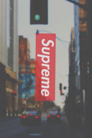 Surpreme HD iPhone Wallpaper On