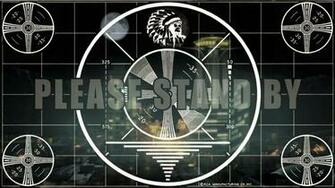Fallout Bethesda Softworks Test Pattern Wallpaper Background