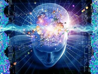 Molecular Thoughts Gazing Girl