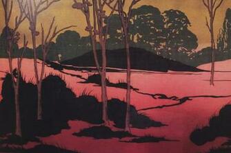 Arts And Crafts Movement Wallpaper Frieze From H B Company