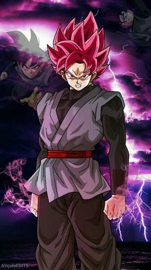 Black Goku Super Saiyan Rose Ssjr By Abhinavthecule On